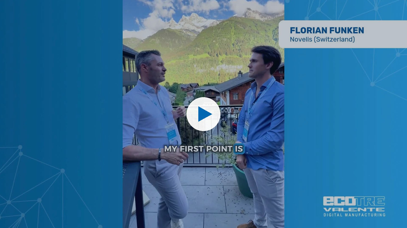 Interview with Florian Funken — Novelis