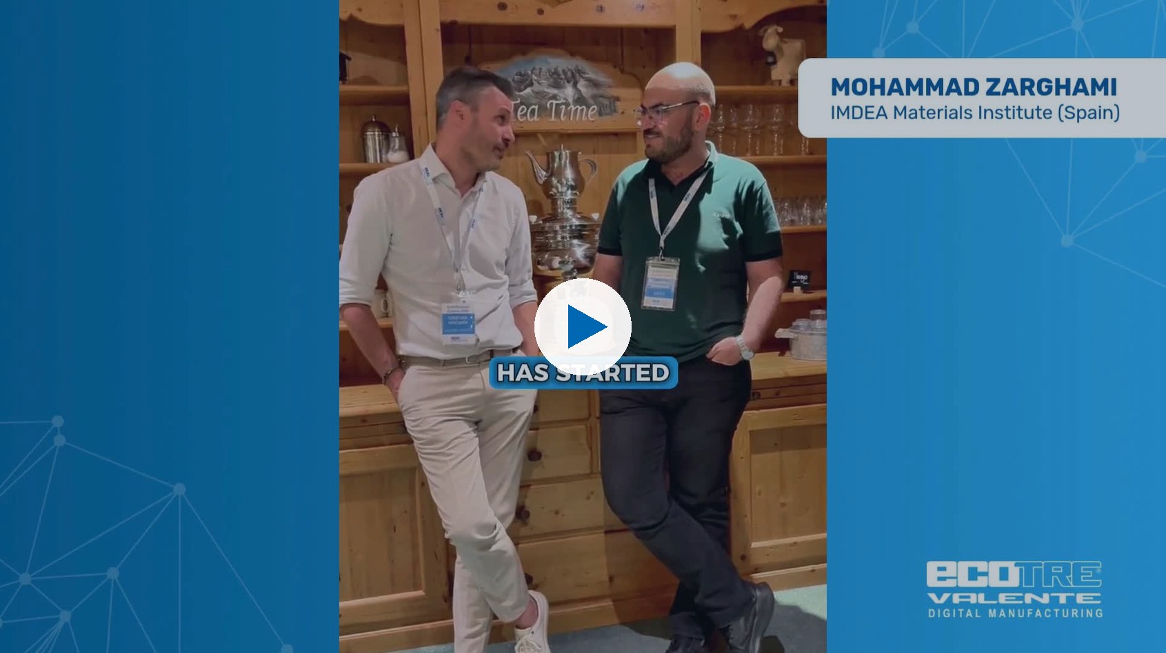 Interview with Mohammad Zarghami — IMDEA